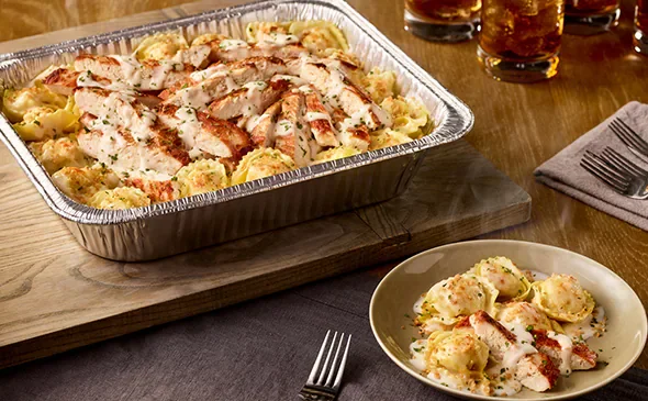 Chicken Tortelloni Alfredo