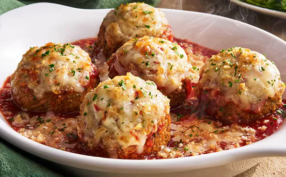 Meatballs Parmigiana